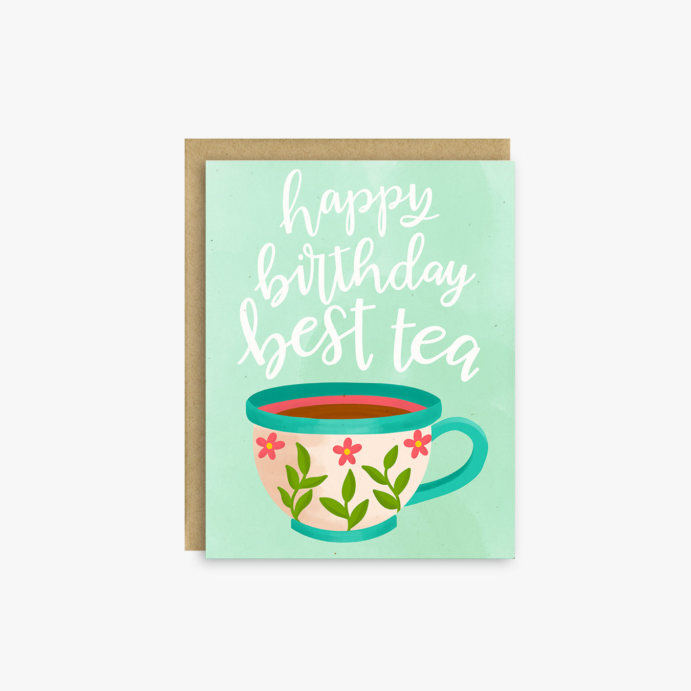 Best Tea Birthday Card