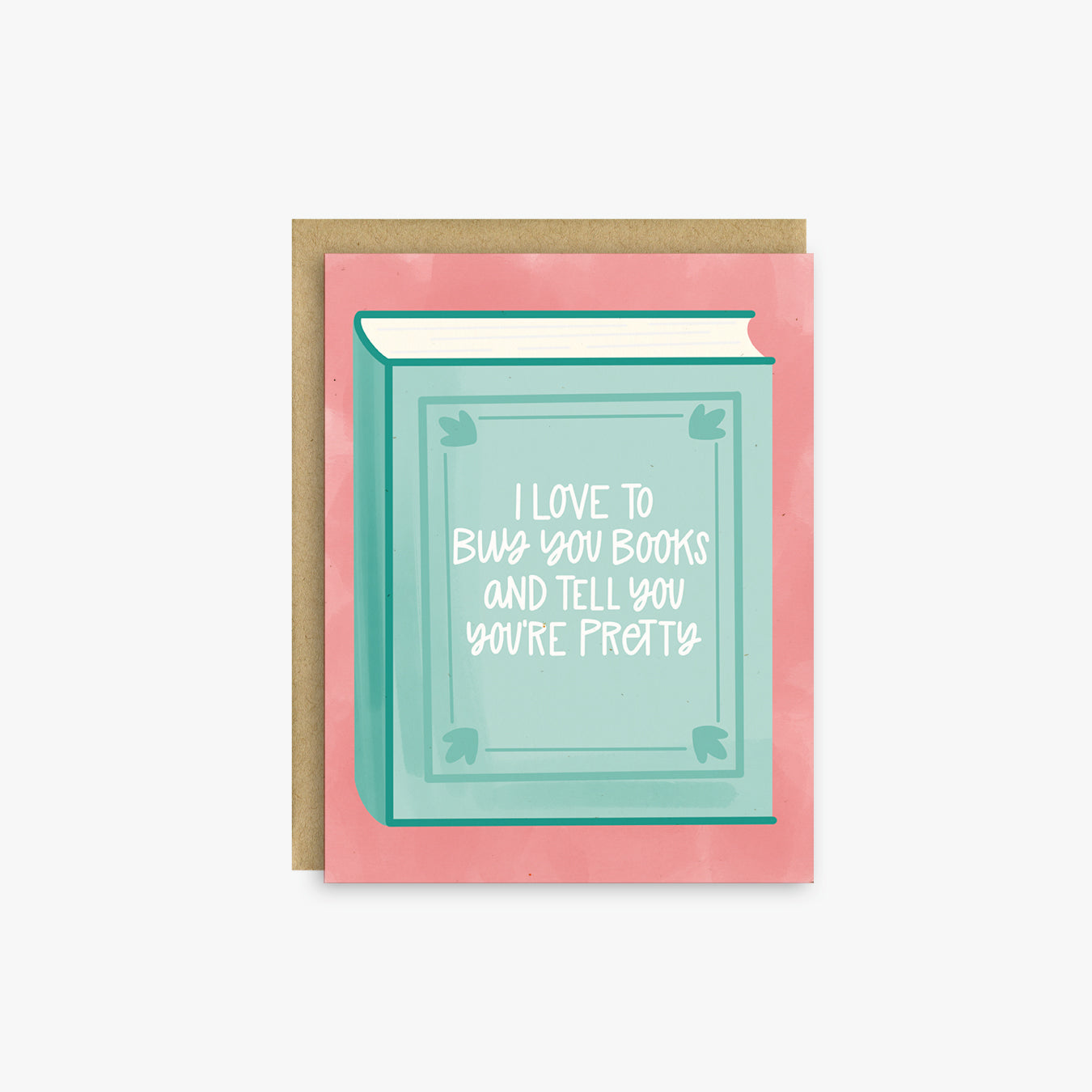 Buy You Books Bookish Valentine's Day Card