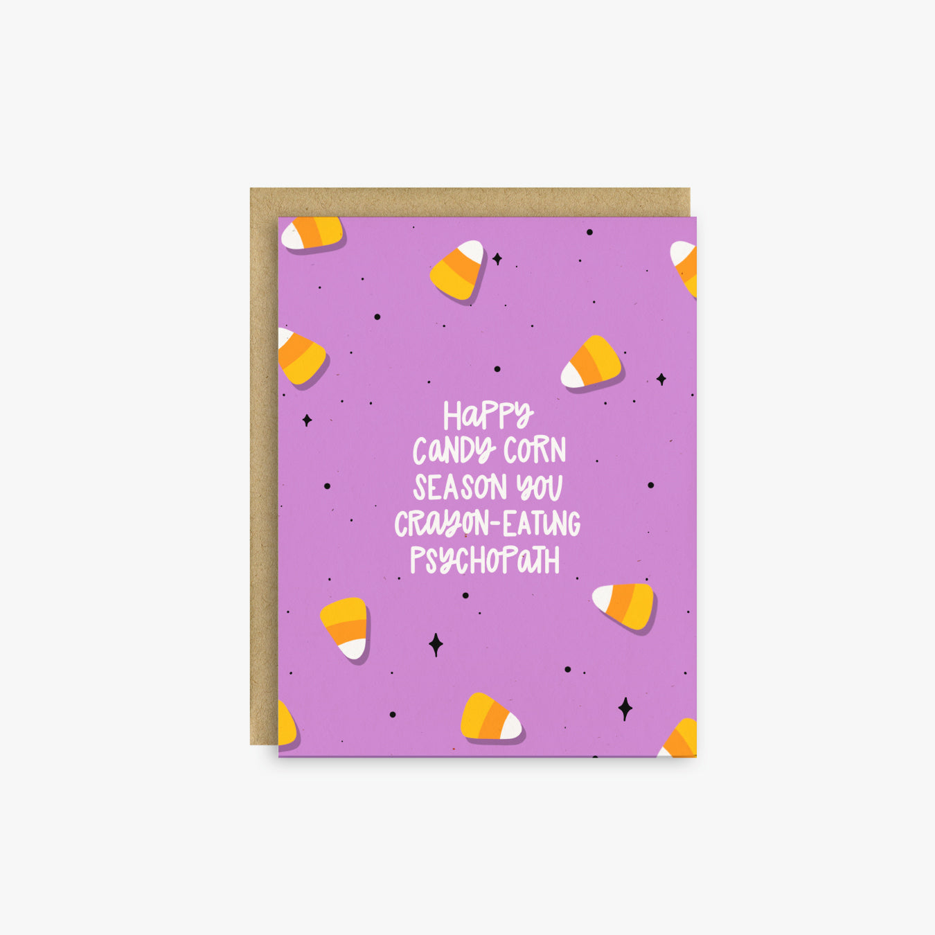 Happy Candy Corn Season Halloween Card