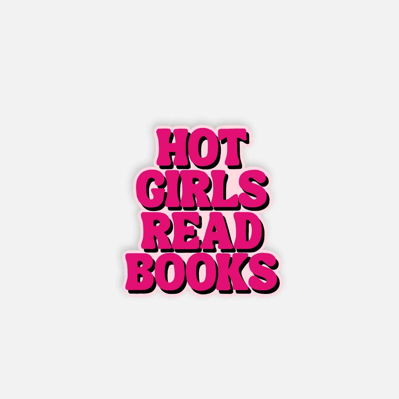 Hot Girls Read Books Kindle Sticker